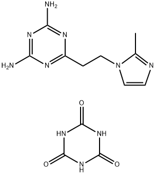 2,4-Diamino-6-[2-(2-methyl-1-imidazolyl)ethyl]-1,3,5-triazine